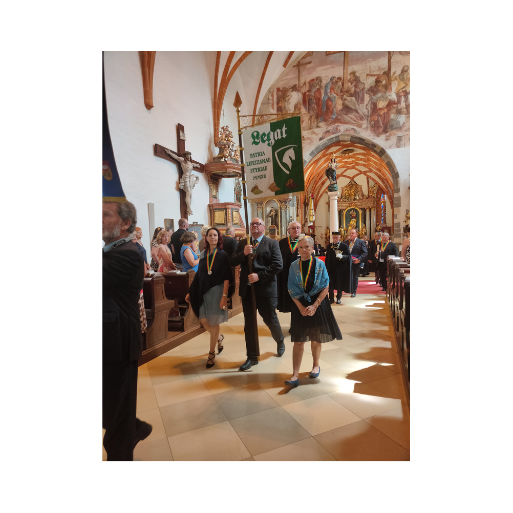 Wappenfest im Burgenland, Agappe, Kirche, Gäste und Ausklang