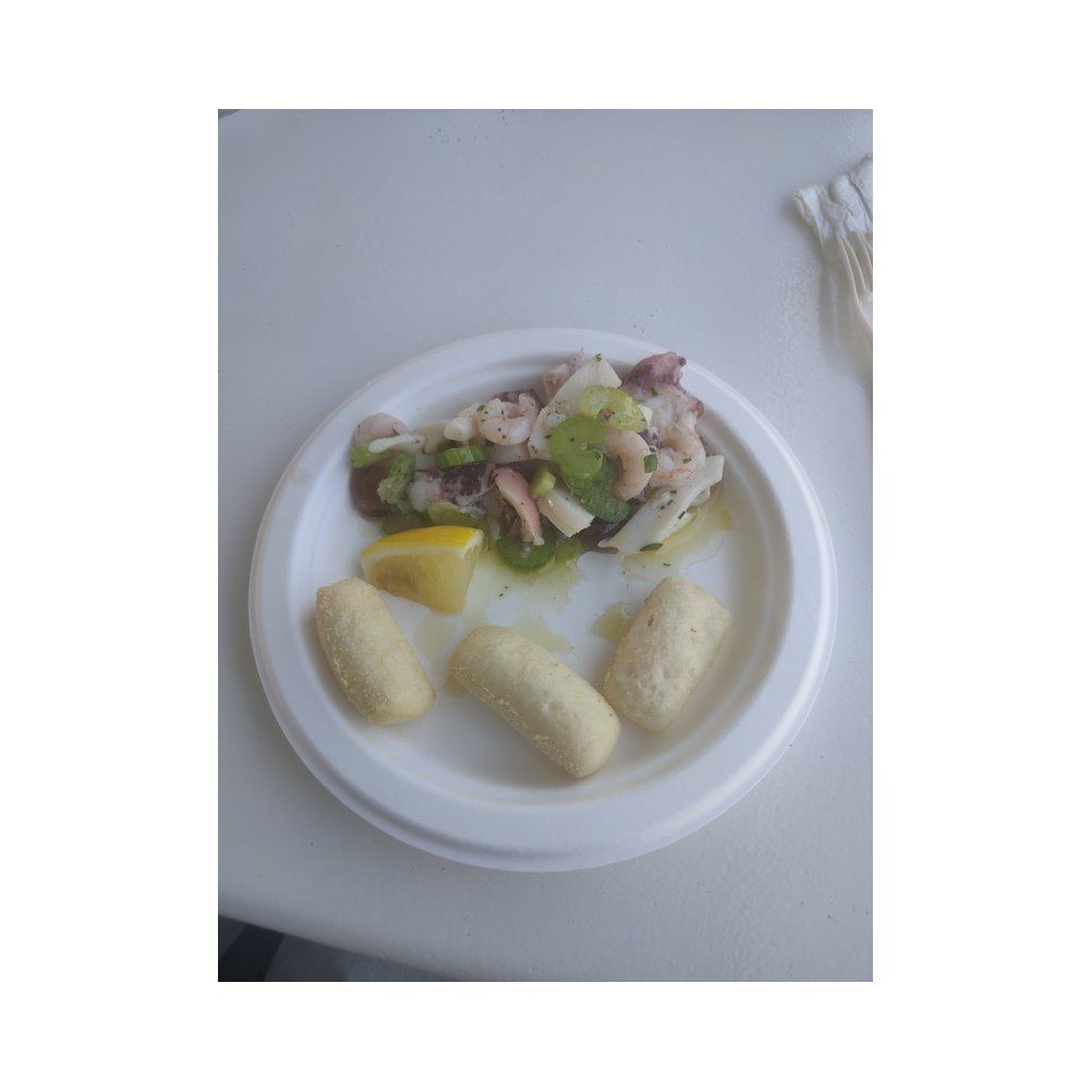 Besuch Consulat Italien, Schiffsfahrt in der Lagune von Marano, Gäste, Speisen und Getränke