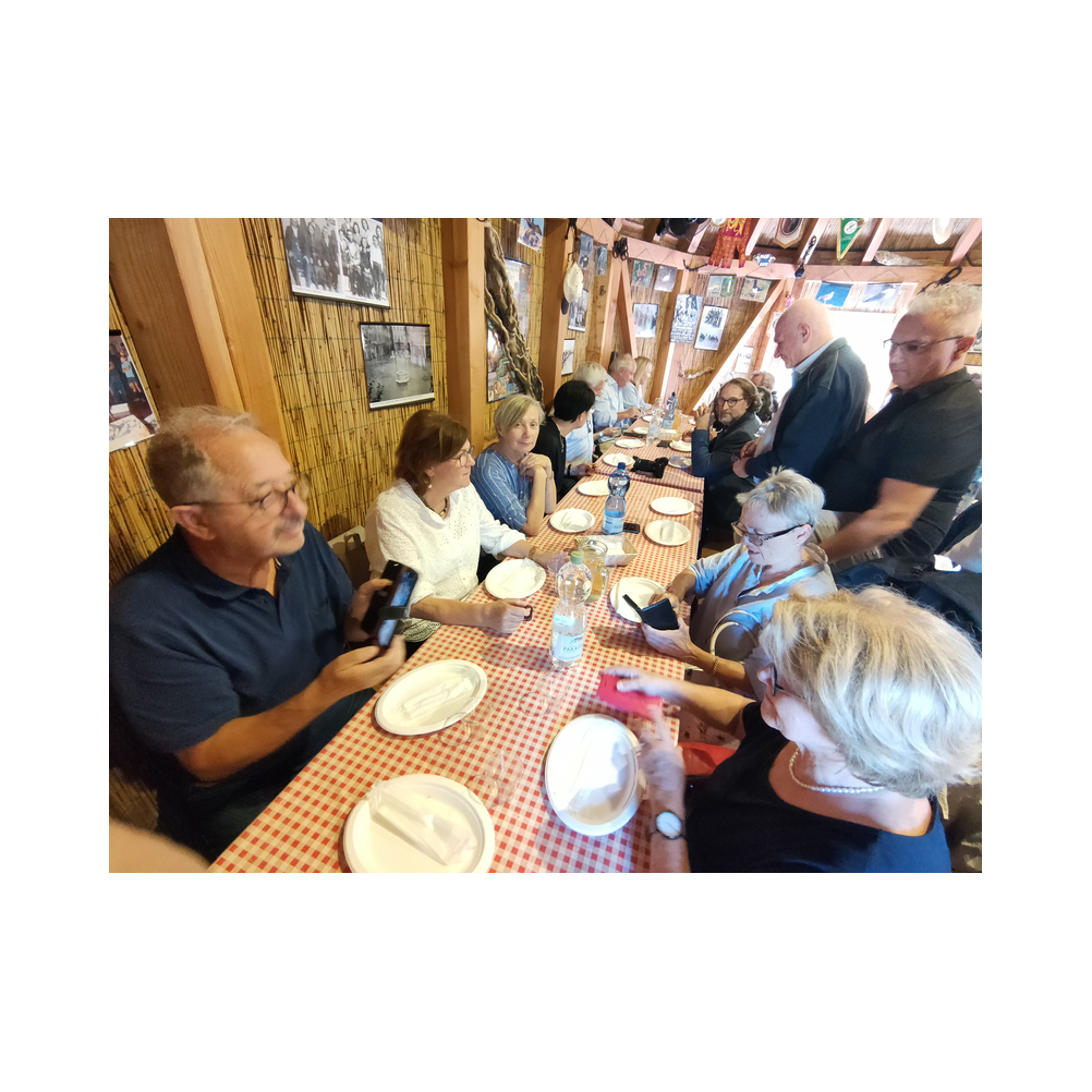 Besuch Consulat Italien, Schiffsfahrt in der Lagune von Marano, Gäste, Speisen und Getränke