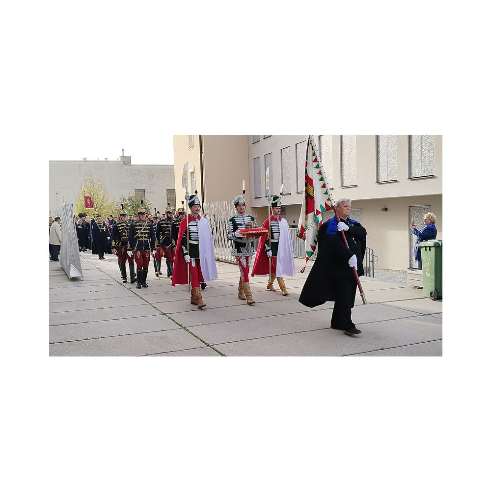 Stiftungsfest 2025 in Eisenstadt, Festzug, Kirche und Ausklang