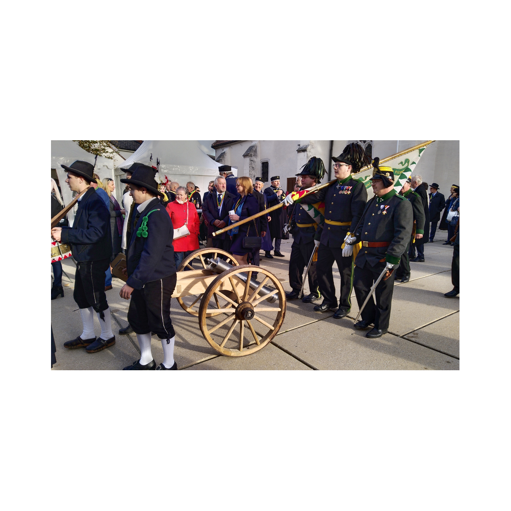 Stiftungsfest 2025 in Eisenstadt, Festzug, Kirche und Ausklang