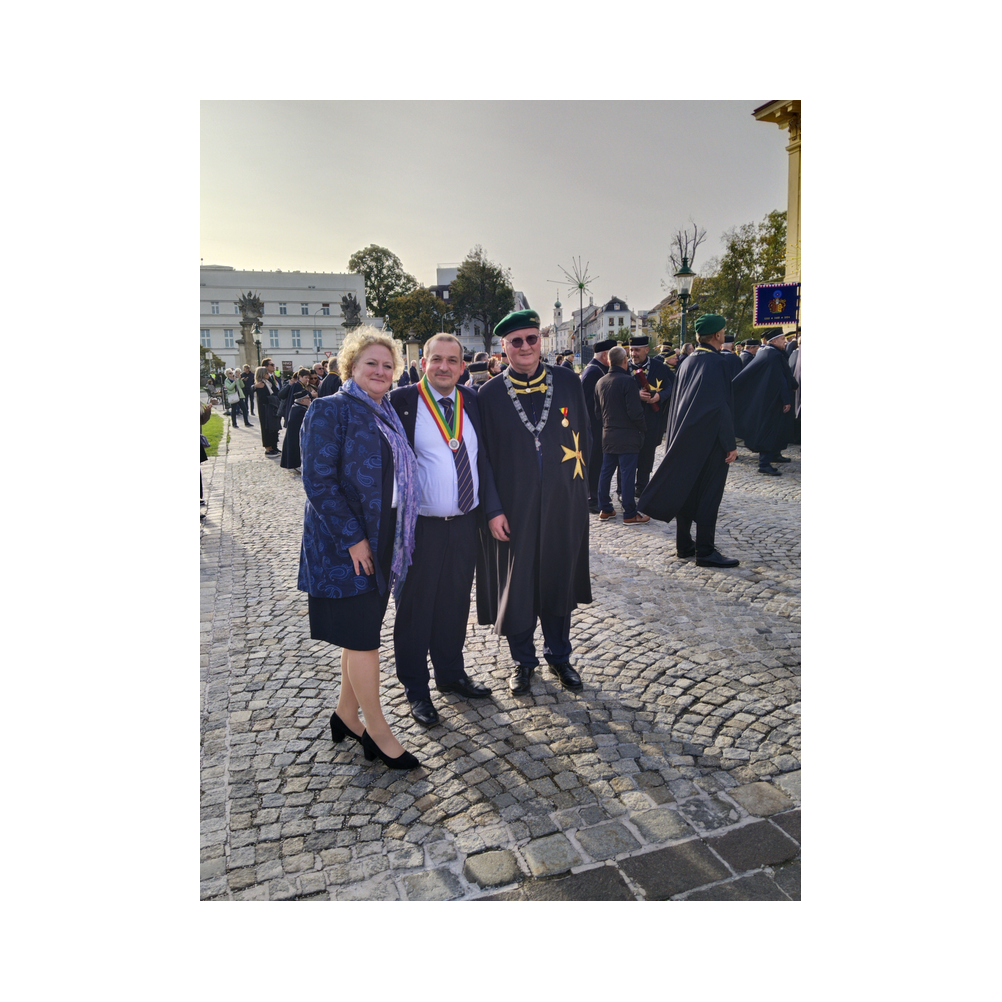 Stiftungsfest 2025 in Eisenstadt, Festzug, Kirche und Ausklang