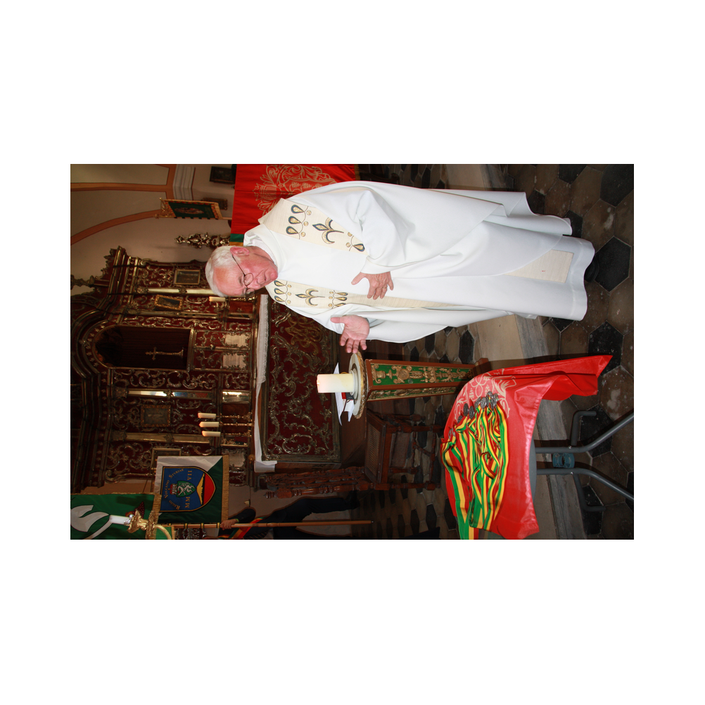 Legatsfest Volcano, Agappe, Vorprogramm, Festzug und Kirche, Ausklang