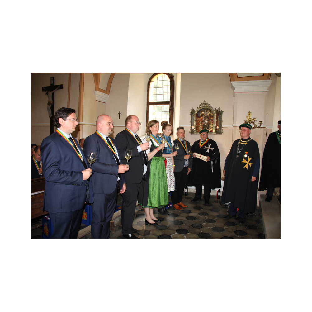 Legatsfest Volcano, Agappe, Vorprogramm, Festzug und Kirche, Ausklang