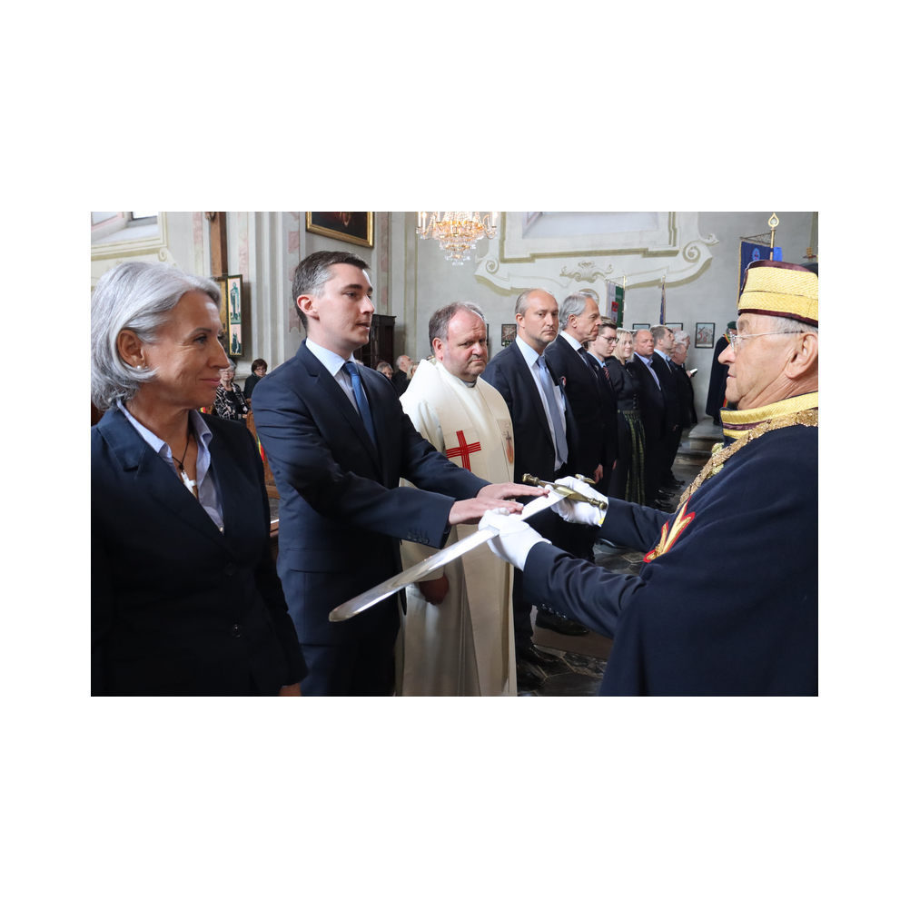 Legastsfest 10 Jahre Legat Patria Lipizzanae Styriae, Vorprogramm in Piber, Agappe in Köflach, Festzug zur Kirche, Fest in der Kirche, Essen beim Windl, Überreichung der Skulptur von Elisabeth Raunig an Karl von Hanbsburg, Ausklang