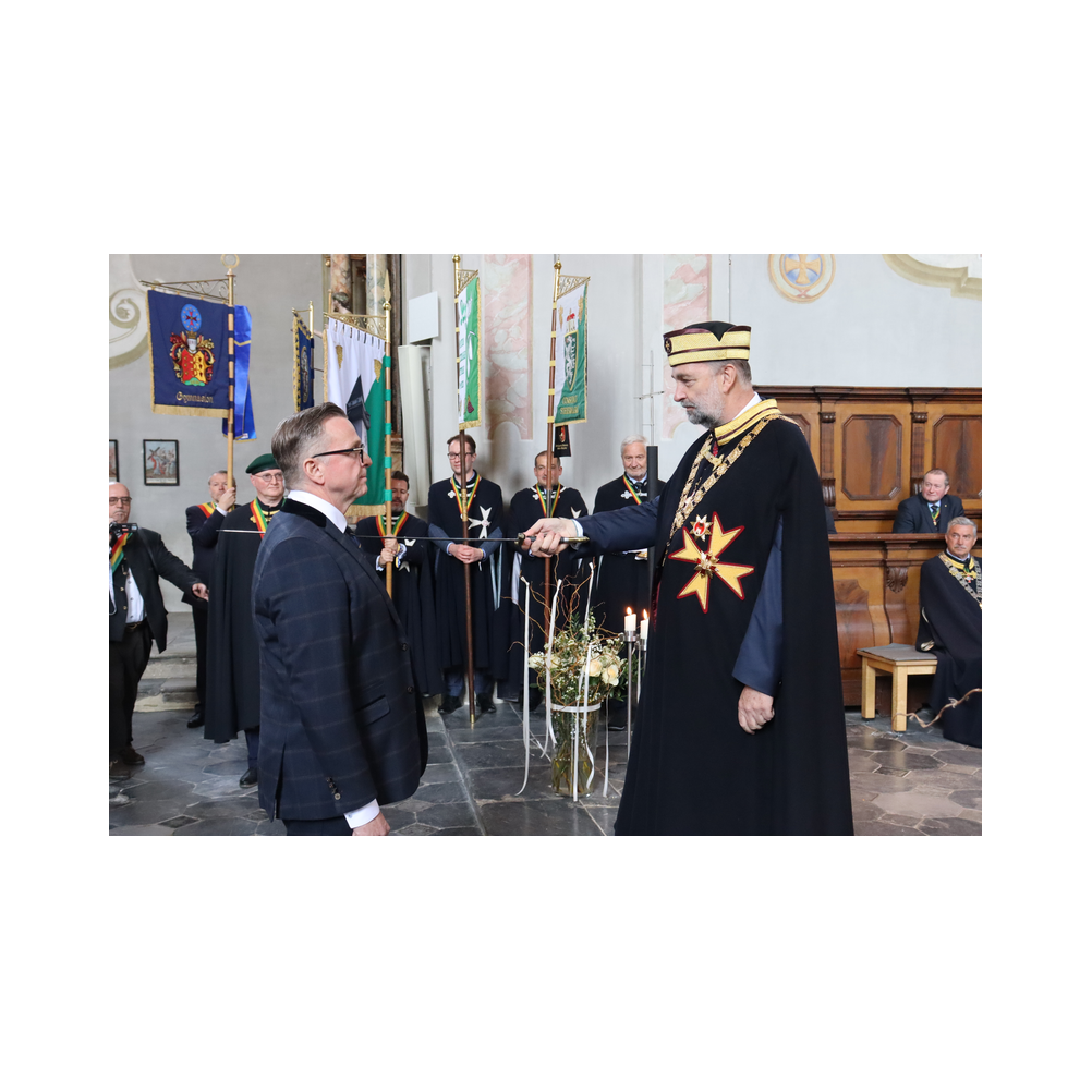 Legastsfest 10 Jahre Legat Patria Lipizzanae Styriae, Vorprogramm in Piber, Agappe in Köflach, Festzug zur Kirche, Fest in der Kirche, Essen beim Windl, Überreichung der Skulptur von Elisabeth Raunig an Karl von Hanbsburg, Ausklang
