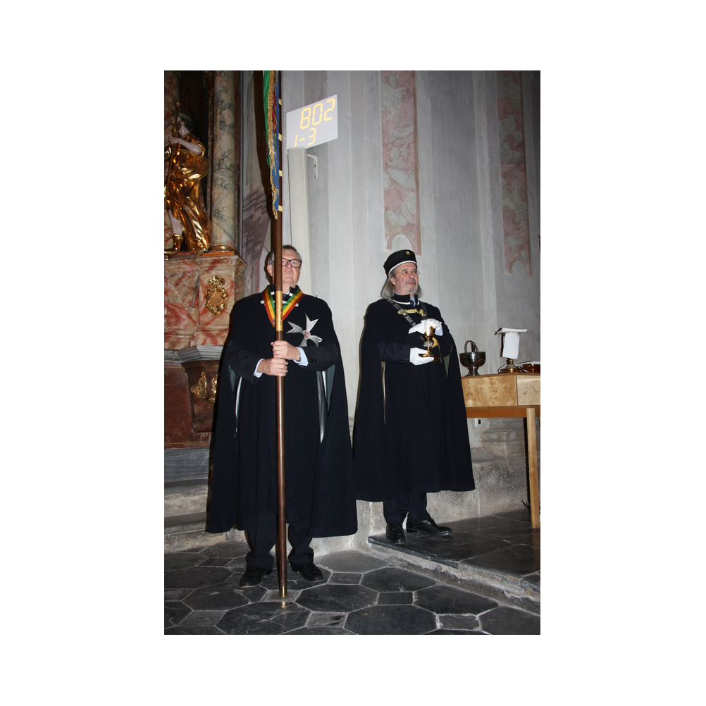 Weinsegnung in der Stadtpfarrkirche Köflach, im Dezember 2024. Segnung in der Kirche, Agappe und Ausklang