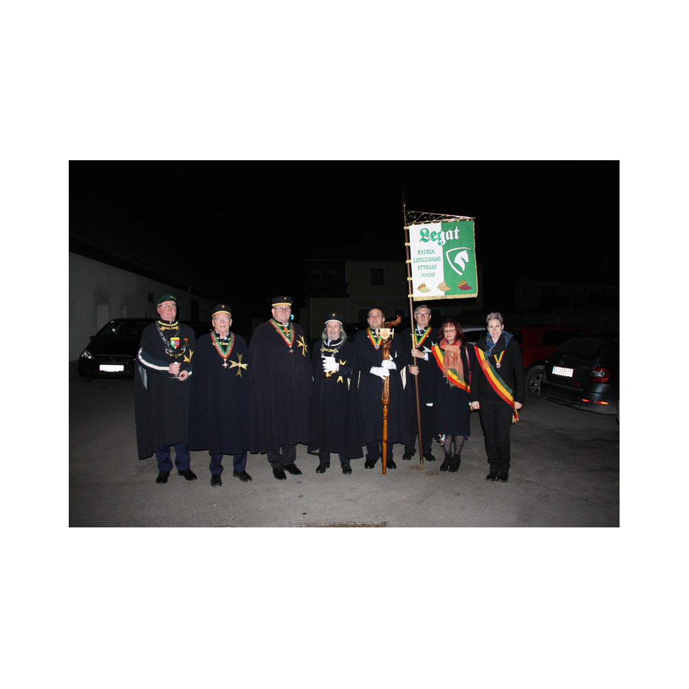 Weinsegnung in der Stadtpfarrkirche Köflach, im Dezember 2024. Segnung in der Kirche, Agappe und Ausklang