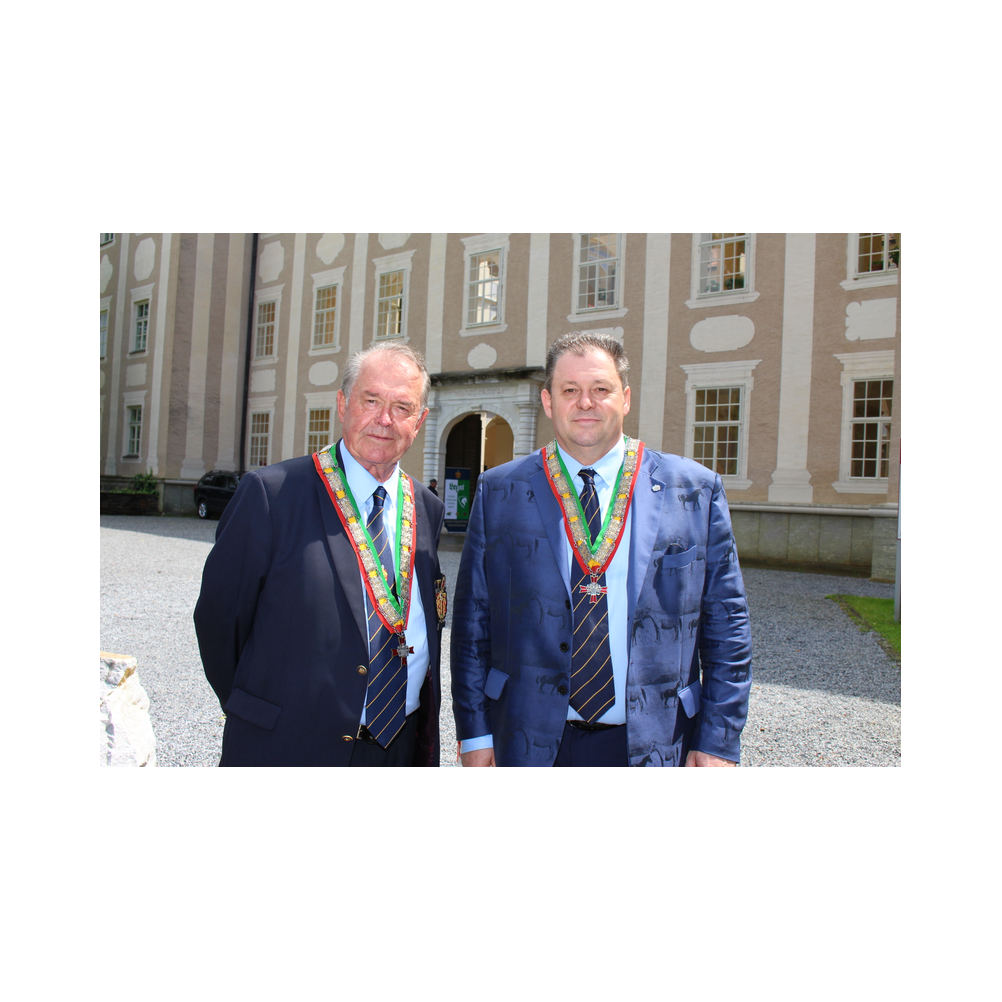 Legatsfest Patria Lipizzanae Styriae 2016 in Piber, Festzug, Kirche, Ansprache von Karl von Habsburg im Volkshaus Köflach