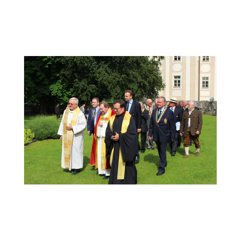 Legatsfest Patria Lipizzanae Styriae 2016 in Piber, Festzug, Kirche, Ansprache von Karl von Habsburg im Volkshaus Köflach