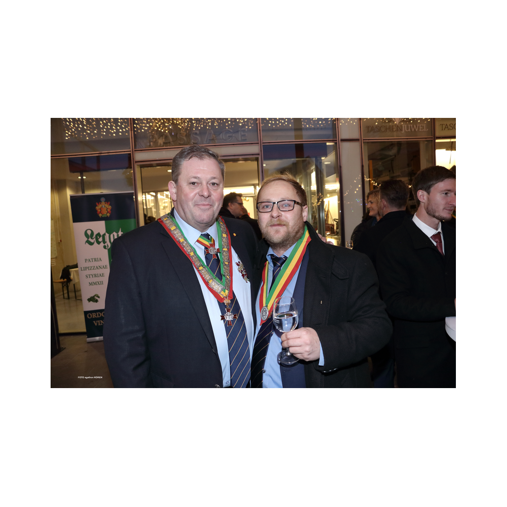 Adventfestr Legat Patria Lipizzanae Styriae 2019, Agape, Festzug und Kirche sowie Ausklang