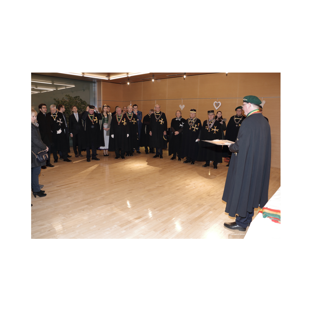 Adventfestr Legat Patria Lipizzanae Styriae 2019, Agape, Festzug und Kirche sowie Ausklang