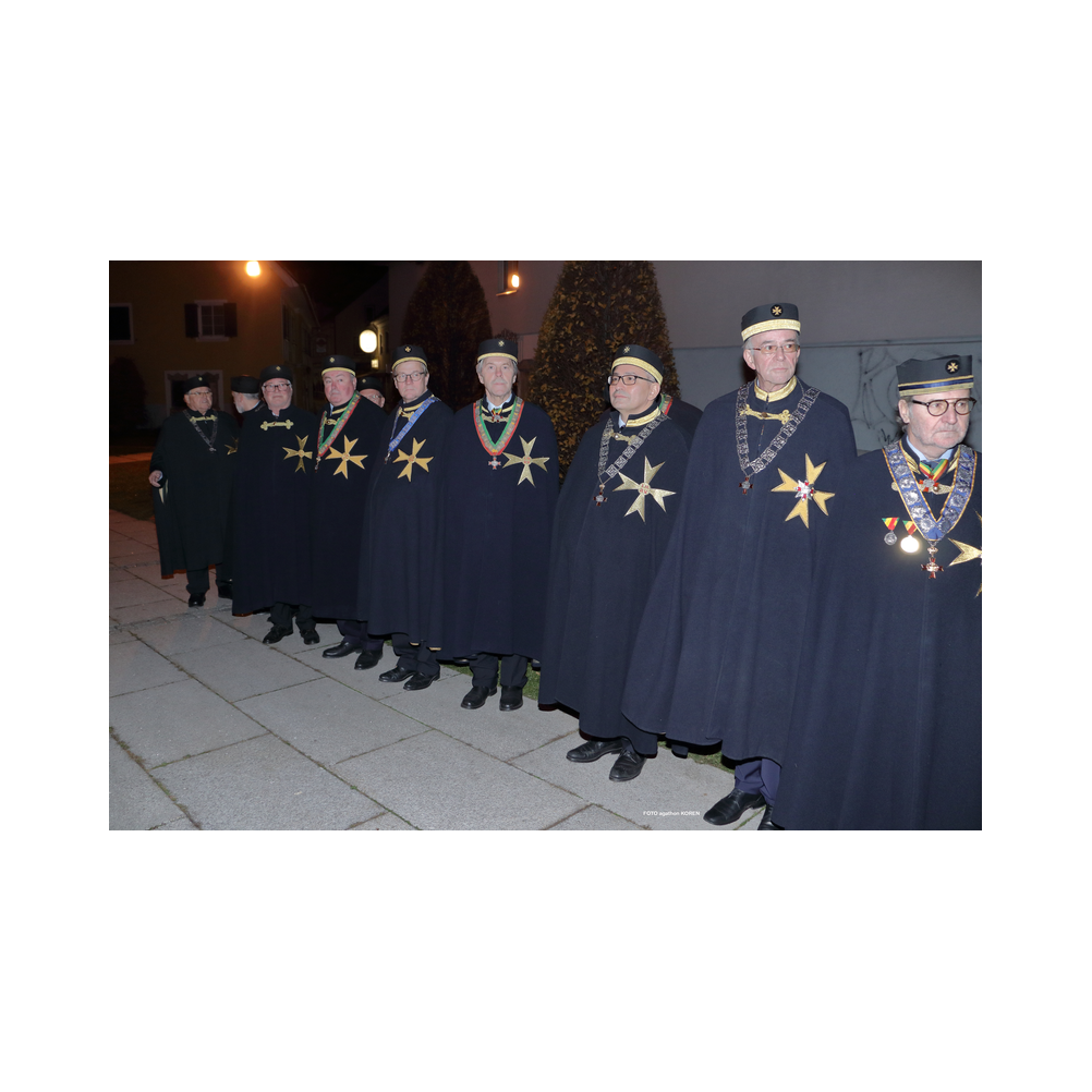 Adventfestr Legat Patria Lipizzanae Styriae 2019, Agape, Festzug und Kirche sowie Ausklang