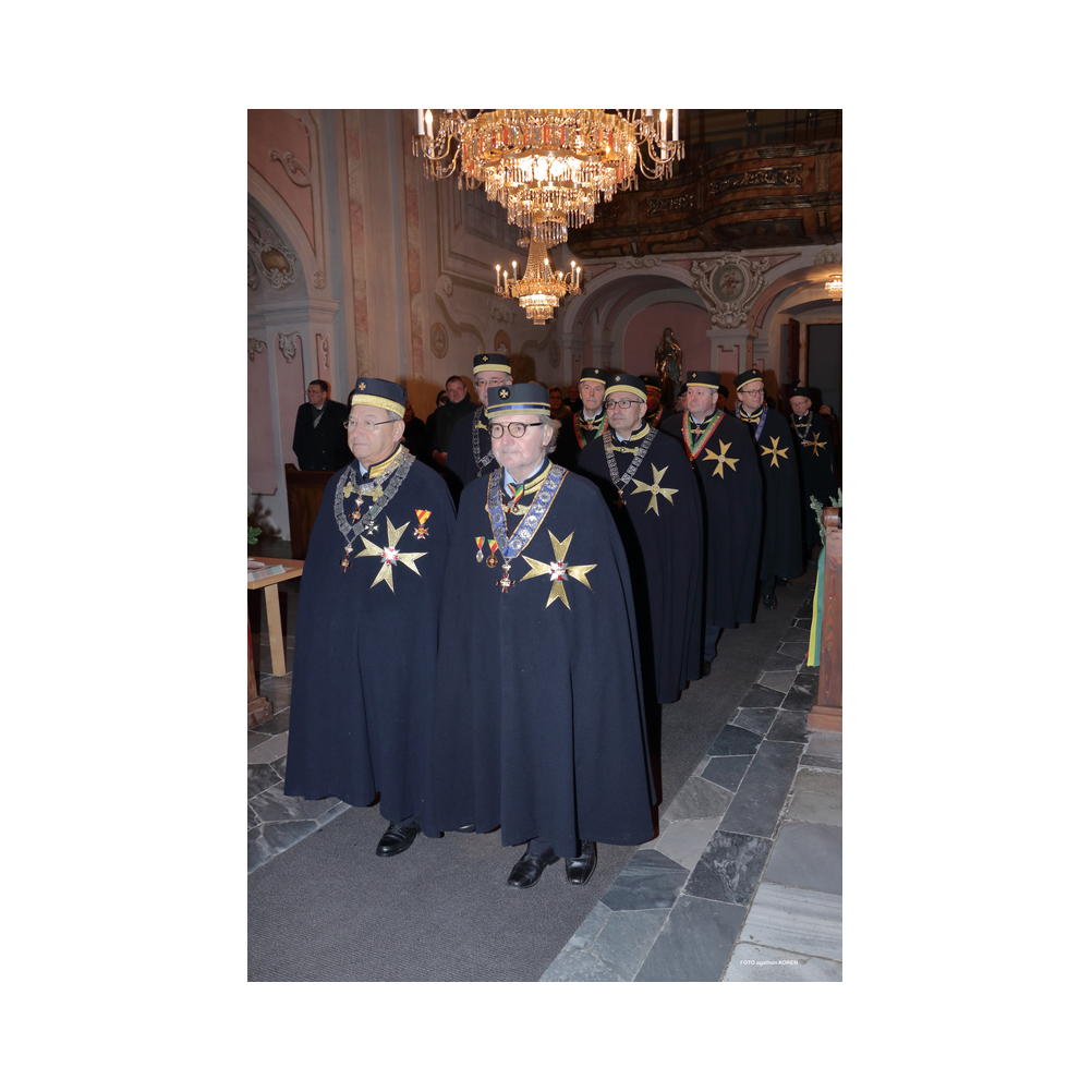 Adventfestr Legat Patria Lipizzanae Styriae 2019, Agape, Festzug und Kirche sowie Ausklang