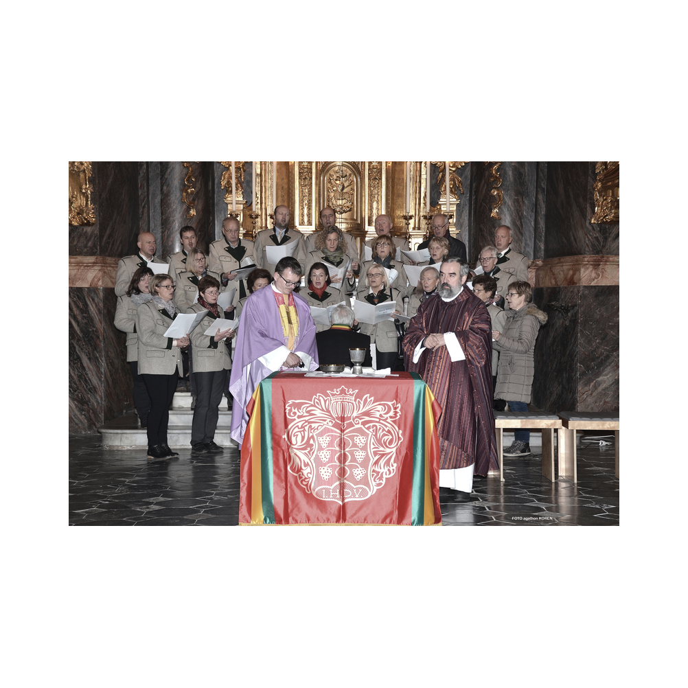 Adventfestr Legat Patria Lipizzanae Styriae 2019, Agape, Festzug und Kirche sowie Ausklang