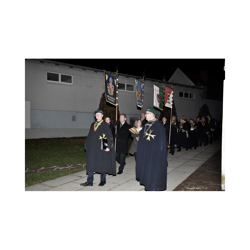 Adventfestr Legat Patria Lipizzanae Styriae 2019, Agape, Festzug und Kirche sowie Ausklang