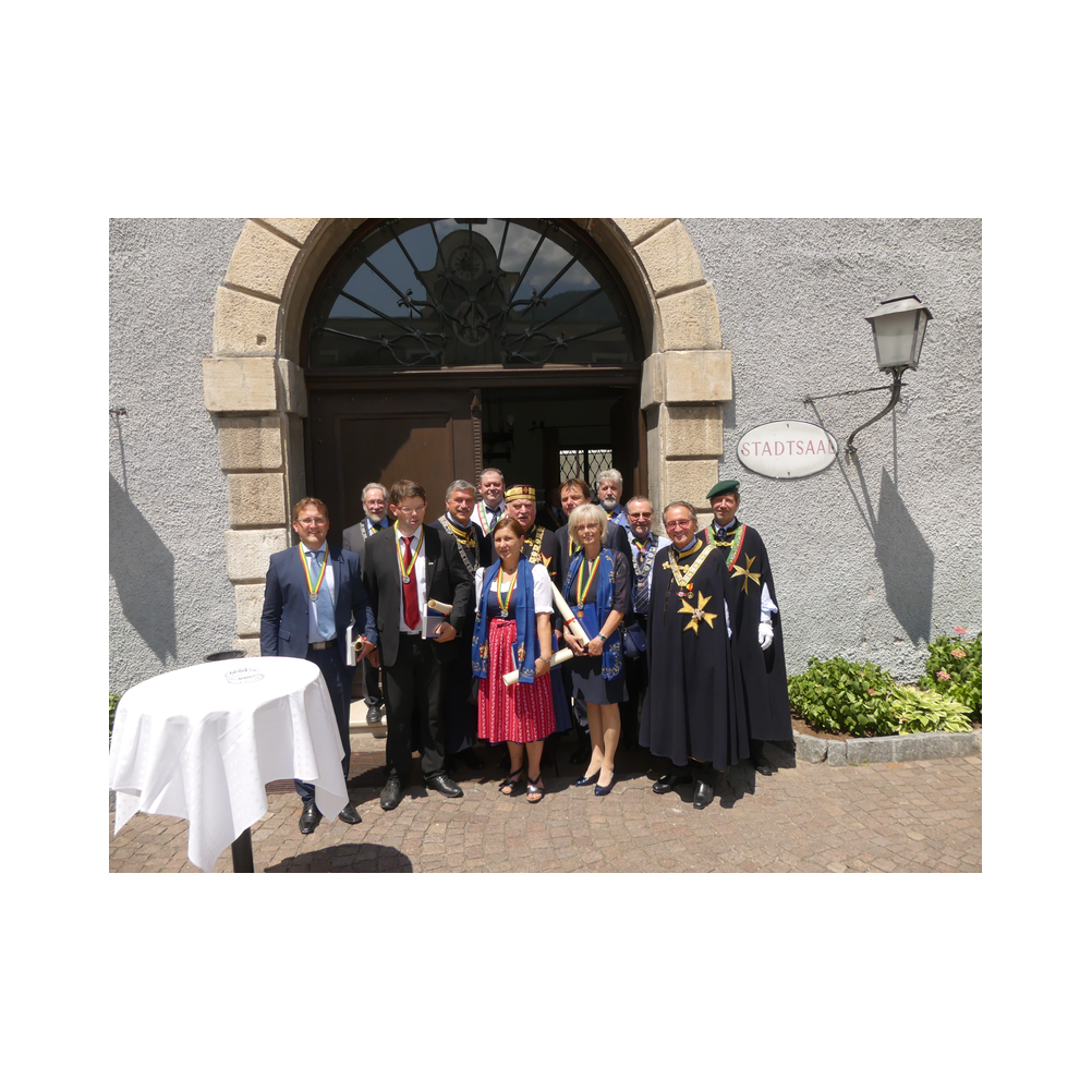 Consulatsfest in Gmünd, Agape, Festzug, Kirche und Festessen