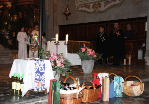 Weinsegnung in Köfach